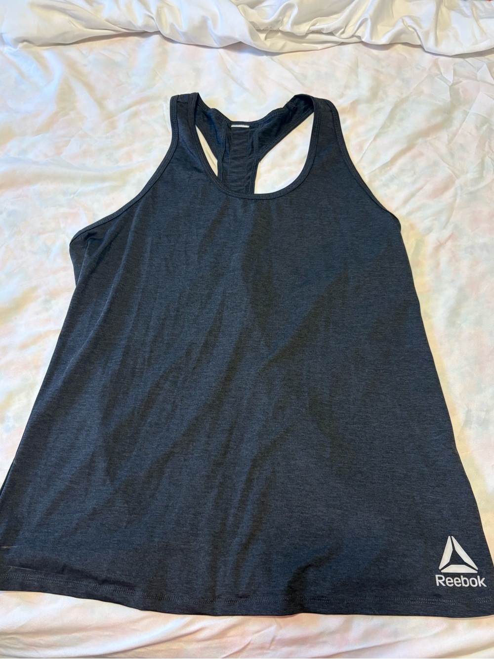 Reebok Women's Black Racerback Performance Tank